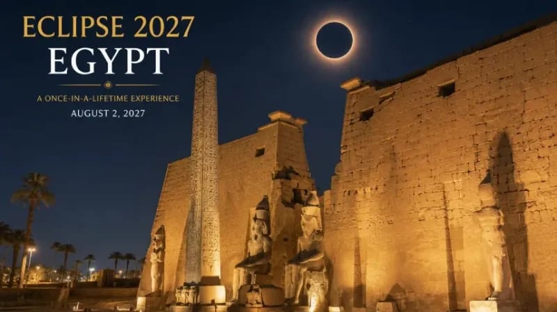 Egypt Solar Eclipse 2027 Group Tour — Cairo, Red Sea & Nile Cruise (11 Days)